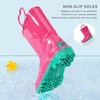 image:imageStelle Girls Waterproof Rain Boots with EasyOn Handles  Girls amp Boys Lightweight Cute Heart Handles NonSlip Sole Rain Puddle Outdoor Play for Toddler to KidsFuchsia