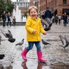 image:imageStelle Girls Waterproof Rain Boots with EasyOn Handles  Girls amp Boys Lightweight Cute Heart Handles NonSlip Sole Rain Puddle Outdoor Play for Toddler to KidsFuchsia
