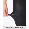 image:imageStelle Girls Women Stirrup Ballet Tights for Dance Class Kids Adult  Convertible amp Transition Soft Footless Stockings Stretch Opaque Teen amp Youth Pantyhose Gymnastics Ballerina RecitalBlack