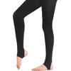 image:imageStelle Girls Women Stirrup Ballet Tights for Dance Class Kids Adult  Convertible amp Transition Soft Footless Stockings Stretch Opaque Teen amp Youth Pantyhose Gymnastics Ballerina RecitalBlack