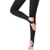 image:imageStelle Girls Women Stirrup Ballet Tights for Dance Class Kids Adult  Convertible amp Transition Soft Footless Stockings Stretch Opaque Teen amp Youth Pantyhose Gymnastics Ballerina RecitalBlack