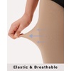 image:imageStelle Girls Women Stirrup Ballet Tights for Dance Class Kids Adult  Convertible amp Transition Soft Footless Stockings Stretch Opaque Teen amp Youth Pantyhose Gymnastics Ballerina Recital2 Pack Tan