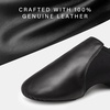 image:imageStelle Jazz Shoes for Women Leather Dance Shoes Unisex  Genuine leather Split sole design Breathable comfort Arch support Nonslip outsole Flexible movementBlack