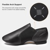 image:imageStelle Jazz Shoes for Women Leather Dance Shoes Unisex  Genuine leather Split sole design Breathable comfort Arch support Nonslip outsole Flexible movementBlack
