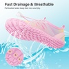 image:imageStelle Kids Water Shoes TPUReinforced Barefoot  NonSlip Quick Dry Packable Design with CordLock Drawstring for Boys GirlsBeach Pool HikingToddler to Big KidRainbow