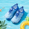 image:imageStelle Kids Water Shoes TPUReinforced Barefoot  NonSlip Quick Dry Packable Design with CordLock Drawstring for Boys GirlsBeach Pool HikingToddler to Big KidBlue Ombre