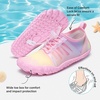 image:imageStelle Kids Water Shoes TPUReinforced Barefoot  NonSlip Quick Dry Packable Design with CordLock Drawstring for Boys GirlsBeach Pool HikingToddler to Big KidRainbow