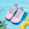 image:imageStelle Kids Water Shoes TPUReinforced Barefoot  NonSlip Quick Dry Packable Design with CordLock Drawstring for Boys GirlsBeach Pool HikingToddler to Big KidMermaid Ombre