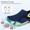 image:imageStelle Toddler Water Shoes Kids Barefoot NonSlip  Quick Dry HookandLoop Strap with BuiltIn Drainage for Boys GirlsNatural Foot Movement Beach Pool Swim Hiking CampingNavy
