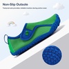 image:imageStelle Toddler Water Shoes Kids Barefoot NonSlip  Quick Dry HookandLoop Strap with BuiltIn Drainage for Boys GirlsNatural Foot Movement Beach Pool Swim Hiking CampingGreen