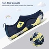 image:imageStelle Toddler Water Shoes Kids Barefoot NonSlip  Quick Dry HookandLoop Strap with BuiltIn Drainage for Boys GirlsNatural Foot Movement Beach Pool Swim Hiking CampingNavy