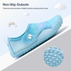 image:imageStelle Toddler Water Shoes Kids Barefoot NonSlip  Quick Dry HookandLoop Strap with BuiltIn Drainage for Boys GirlsNatural Foot Movement Beach Pool Swim Hiking CampingBlue Ombre