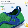 image:imageStelle Toddler Water Shoes Kids Barefoot NonSlip  Quick Dry HookandLoop Strap with BuiltIn Drainage for Boys GirlsNatural Foot Movement Beach Pool Swim Hiking CampingGreen