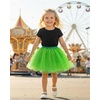 image:imageStelle Tutu for Girls Skirt Layered Tulle Ballet Princess Birthday Outfit  Tutu for girls Layered fluffy sequin skirt Lightweight soft fabric Toddler tutu Dance class Performance Birthday outfitVibrant Green