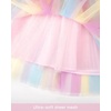 image:imageStelle Tutu for Girls Skirt Layered Tulle Ballet Princess Birthday Outfit  Tutu for girls Layered fluffy sequin skirt Lightweight soft fabric Toddler tutu Dance class Performance Birthday outfitUnicorn