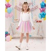 image:imageStelle Tutu for Girls Skirt Layered Tulle Ballet Princess Birthday Outfit  Tutu for girls Layered fluffy sequin skirt Lightweight soft fabric Toddler tutu Dance class Performance Birthday outfitUnicorn