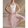 image:imageStelle Women Ballet Skirt Chiffon Dance Wrap Skirt Mesh Sheer Pull On Skirt  BlackWhitePink Ballet Skirt Women Pull on elastic waist Chiffon ballet wrap skirt Dance Rehearsal Recital Studio wearBallet Pink