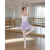 image:imageStelle Women Ballet Skirt Chiffon Wrap Skirt Pull On Mesh Sheer Dance Skirt  Ballet skirts for women Elastic waist pull on Flowing movement Dance Rehearsal Recital Studio wearLavender