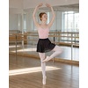 image:imageStelle Women Ballet Skirt Chiffon Wrap Skirt Pull On Mesh Sheer Dance Skirt  Ballet skirts for women Elastic waist pull on Flowing movement Dance Rehearsal Recital Studio wearBlack