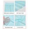 image:imageStelle Women Ballet Skirt Chiffon Wrap Skirt Pull On Mesh Sheer Dance Skirt  Ballet skirts for women Elastic waist pull on Flowing movement Dance Rehearsal Recital Studio wearLight Blue