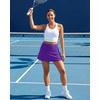 image:imageStelle Womens ALine Tennis Skort with Built in Shorts for Golf Sports  Moisturewicking fabric High waist Ball pockets Tennis Golf Pickleball Fourway stretchPurple