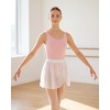 image:imageStelle Womens Pull On Ballet Skirt Chiffon Adult Wrap Dance Skirt  Ballet skirts for women Elastic waist pull on Flowing movement Ballet wrap skirt Dance Rehearsal Recital Studio wearWhite