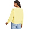 image:imageStelle Womens Raglan Crewneck Sweatshirt Relaxed Fit Casual Everyday  Soft fleece lining Raglan sleeves Ribbed cuffs Layering essential Lounge Travel StreetwearApina Colada