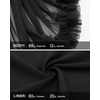 image:imageStelle Womens Tiered Ruffle Tennis Athletic Skirts with Built in Shorts  Tiered ruffle design Ball pockets Highrise waistband Tennis Pickleball Golf Quick dry performanceBlack