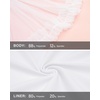 image:imageStelle Womens Tiered Ruffle Tennis Athletic Skirts with Built in Shorts  Tiered ruffle design Ball pockets Highrise waistband Tennis Pickleball Golf Quick dry performanceWhite