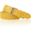 image:imageStelle Baseball Softball Belt Elastic Adjustable Girls Boys Youth Adults  Secure Metal Buckle Comfortable Stretch Fit Fastpitch Tee Ball Uniform Practice Game Day Durable Women MenBright Yellow