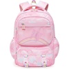 image:imageStelle Girls Backpack Butterfly Bookbag Kids School Bags  with Lunch boxKindergartenElementaryMiddle schoolRainbowPinkPurpleAges 6LightweightCuteRainbow Pink