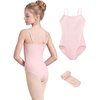 image:imageStelle Girls Camisole Leotards with Tights for BalletGymnasticsDanceBallet Pink