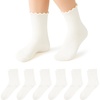6 Pairs-white