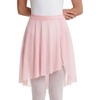 image:imageStelle Women Ballet Skirt Chiffon Dance Wrap Skirt Mesh Sheer Pull On Skirt  BlackWhitePink Ballet Skirt Women Pull on elastic waist Chiffon ballet wrap skirt Dance Rehearsal Recital Studio wearBallet Pink