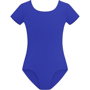 image:imageStelle Ballet Leotards for Girls Short Sleeve Gymnastics Dance Outfit 216Y  Scoop neckline Stretch fabric Comfortable fit Skinfriendly Gymnastics amp Ballet Toddler dancewear Kids bodysuitRoyal Blue