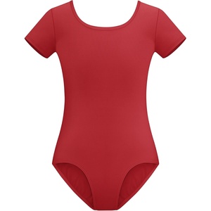 image:imageStelle Ballet Leotards for Girls Short Sleeve Gymnastics Dance Outfit 216Y  Scoop neckline Stretch fabric Comfortable fit Skinfriendly Gymnastics amp Ballet Toddler dancewear Kids bodysuitCrimson