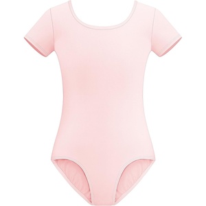 image:imageStelle Ballet Leotards for Girls Short Sleeve Gymnastics Dance Outfit 216Y  Scoop neckline Stretch fabric Comfortable fit Skinfriendly Gymnastics amp Ballet Toddler dancewear Kids bodysuitBallet Pink