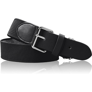 image:imageStelle Baseball Softball Belt Elastic Adjustable Girls Boys Youth Adults  Secure Metal Buckle Comfortable Stretch Fit Fastpitch Tee Ball Uniform Practice Game Day Durable Women MenBlack