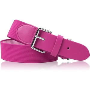 image:imageStelle Baseball Softball Belt Elastic Adjustable Girls Boys Youth Adults  Secure Metal Buckle Comfortable Stretch Fit Fastpitch Tee Ball Uniform Practice Game Day Durable Women MenHot Pink