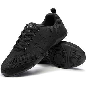 image:imageStelle Cheer Shoes Girls and Women Lightweight Sneakers  Cheerleading Dance Shoes for Youth Athletic Training and Practice  Breathable Flexible Athletic Tennis ShoesBlack