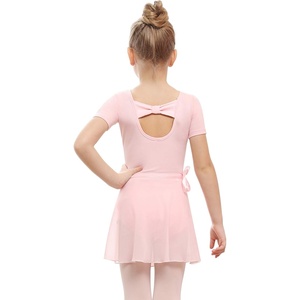 image:imageStelle Girls Ballet Leotards Toddler Dance Combo with Skirt and Tights2ballet Pink Bow Back