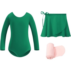 image:imageStelle Girls Ballet Leotards Toddler Dance Combo with Skirt and TightsGreen