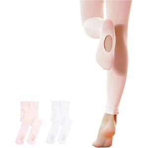 image:imageStelle Girls Convertible amp Transition Ballet Tights for Toddler Dance Kid  High Waist Stretch Opaque Soft Footless Stockings Teen amp Youth Pantyhose Ballerina Class Studio Performance RecitalBallet Pinkwhite