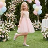 image:imageStelle Girls Glitter Charm Dress Shoes Sequins Princess Heels for Party  Sparkle finish Decorative charms Cushioned comfort Flexible outsole Dressup Special occasions Comfortable fitSilver