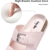 image:imageStelle Girls Sandals Kids Slide Summer Shoes Slip on Slippers  Lightweight FlexibleAdjustable StrapsSlip onRainbowBeach Pool EVA outsoleBlush Pink