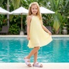 image:imageStelle Girls Sandals Kids Slide Summer Shoes Slip on Slippers  Lightweight FlexibleAdjustable StrapsSlip onRainbowBeach Pool EVA outsoleRainbow