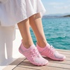 image:imageStelle Water Shoes for Women Barefoot Aqua Shoes for River Swim  Hiking Beach Pool Boating Yoga QuickDry Mesh Lightweight NonSlip Outsole EasyOn Pull Tabs Water Shoes for Adult MenPink
