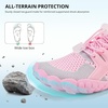 image:imageStelle Water Shoes for Women Barefoot Aqua Shoes for River Swim  Hiking Beach Pool Boating Yoga QuickDry Mesh Lightweight NonSlip Outsole EasyOn Pull Tabs Water Shoes for Adult MenPink