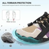 image:imageStelle Water Shoes for Women Barefoot Aqua Shoes for River Swim  Hiking Beach Pool Boating Yoga QuickDry Mesh Lightweight NonSlip Outsole EasyOn Pull Tabs Water Shoes for Adult MenDesert Eclipse