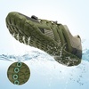 image:imageStelle Water Shoes for Women Barefoot Aqua Shoes for River Swim  Hiking Beach Pool Boating Yoga QuickDry Mesh Lightweight NonSlip Outsole EasyOn Pull Tabs Water Shoes for Adult MenUtility Green
